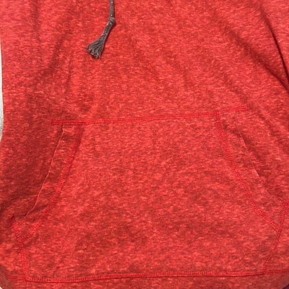 Hollister Lightweight Hoodie Burnt Orange Color. Medium. Front Pouch Pocket. EUC - Picture 5 of 8